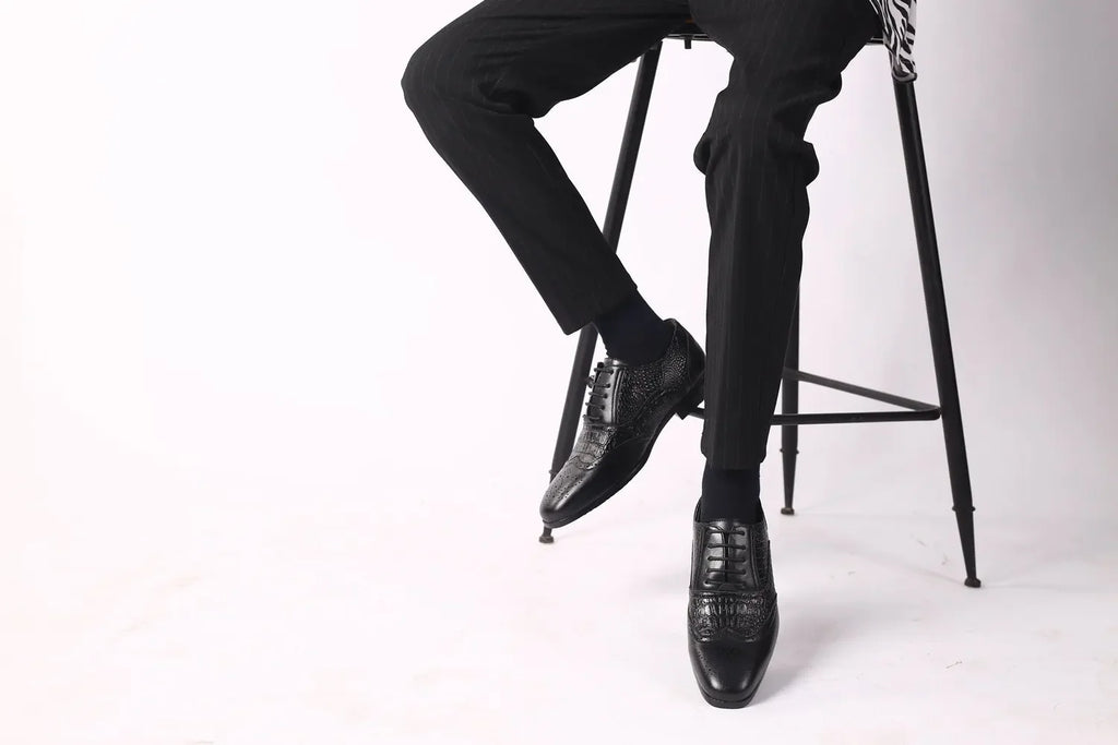 Sapatos casuais masculinos de estilo britânico de luxo escritório oxford sapatos de couro masculinos confortáveis resistentes ao desgaste sapatos formais masculinos de tamanho grande