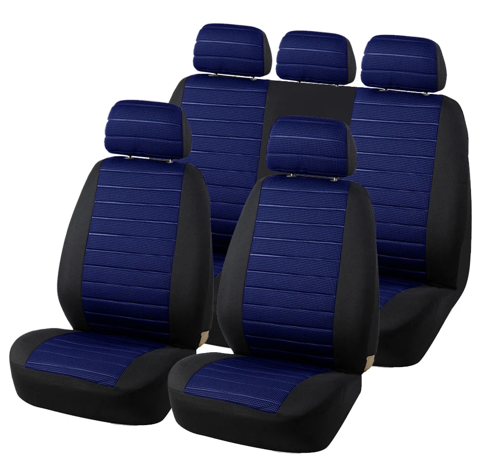 Capas de assento dianteiro AUTOYOUTH compatíveis com airbag, ajuste universal para a maioria dos carros e SUVs, acessórios para carros, capa de assento para Toyota, 3 cores