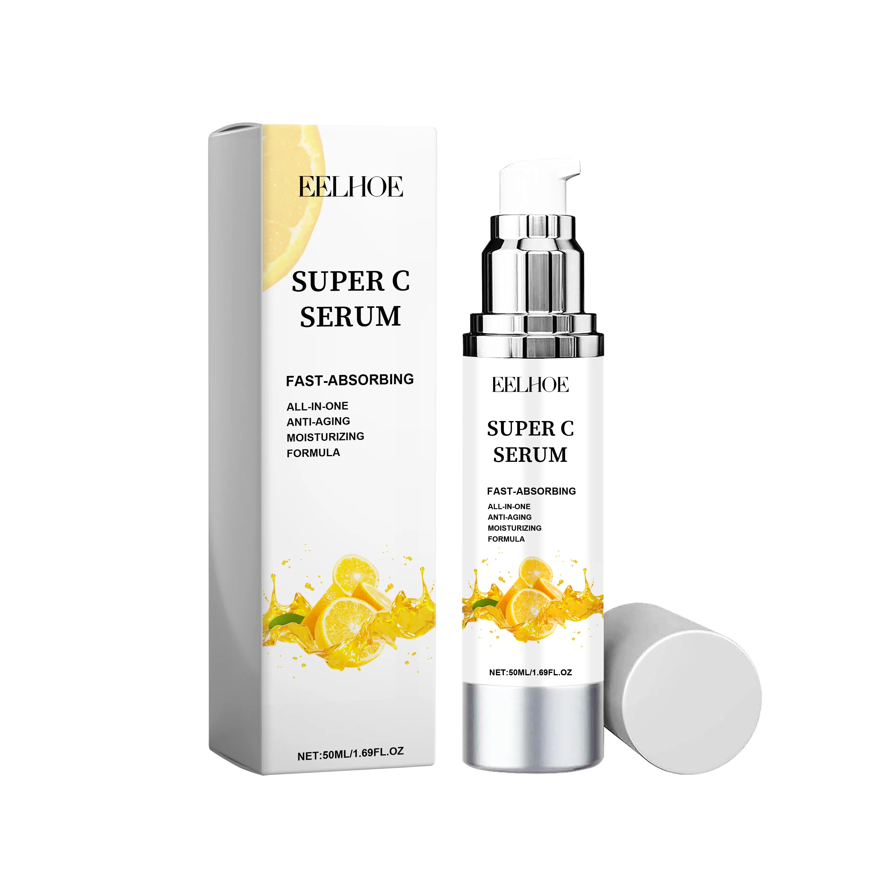 Soro de vitamina c para remoção de manchas escuras do rosto niacinamida hidratante brilho encolher poros essência beleza endurecimento cuidados com a pele 109g