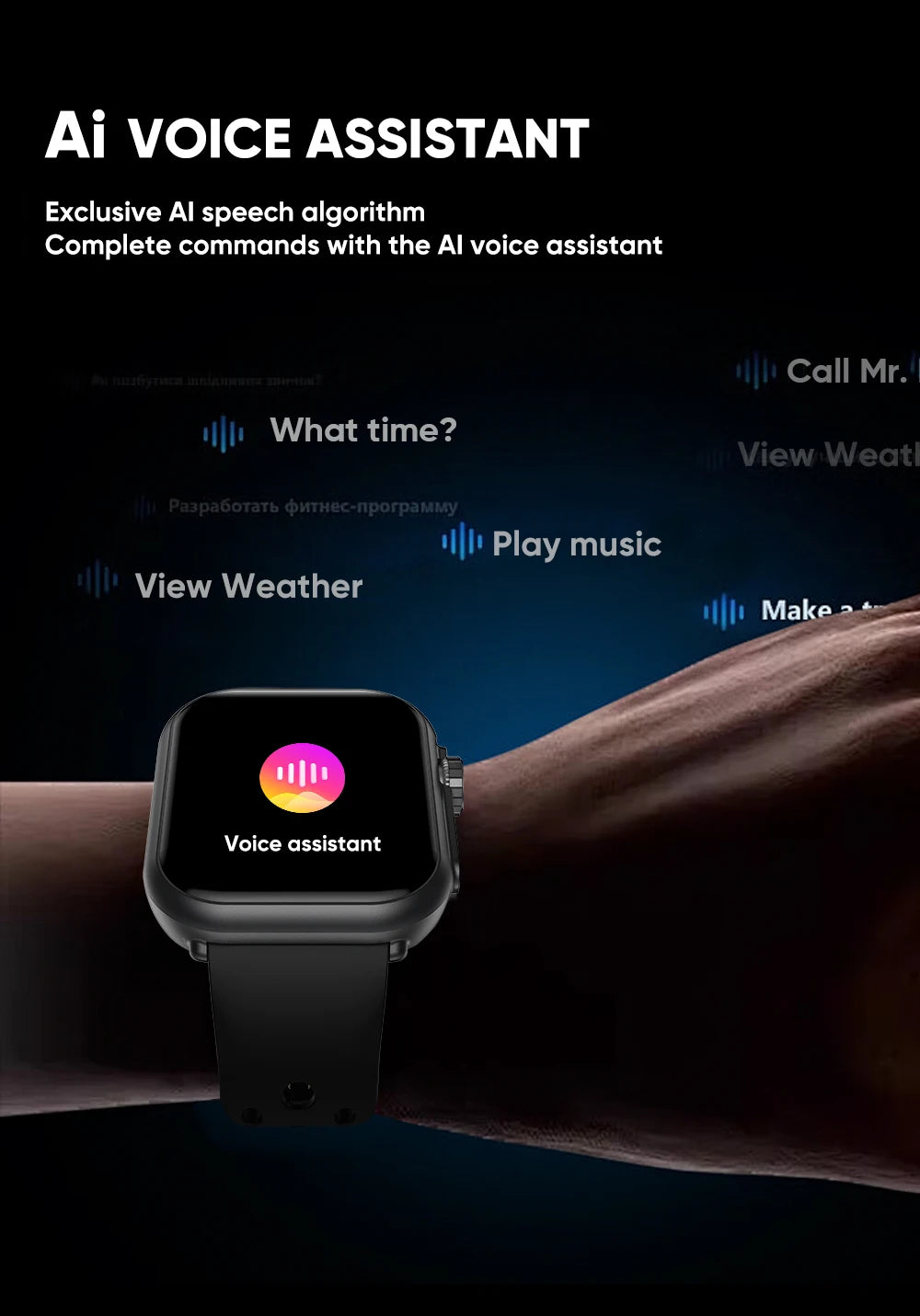 2025new para xiaomi ios relógio ultra2 relógios inteligentes feminino 1000mah 1.85 "amoled tela de toque completa bt chamada senhoras moda smartwatch