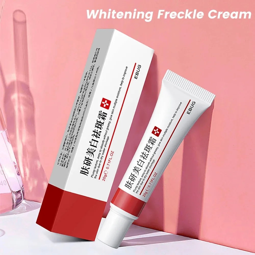 Poderoso creme de sardas para clarear o rosto, elimina manchas escuras do rosto, melasma, melanina, pigmentação, hidratar, creme de cuidados com a pele