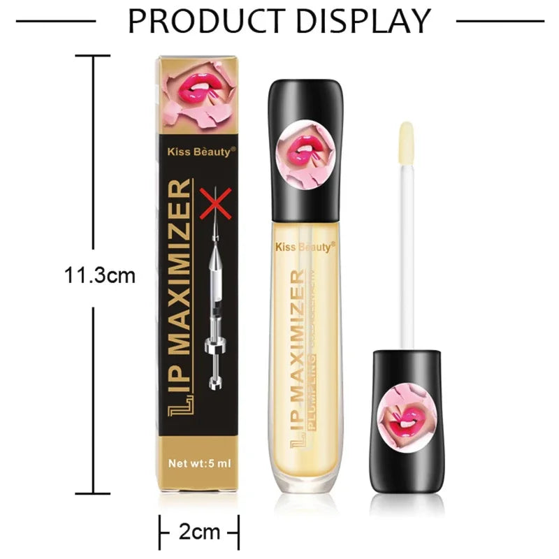 Brilho labial transparente, óleo labial hidratante, reparação, reduz a linha fina dos lábios, iluminar, melhorar os cosméticos do soro labial
