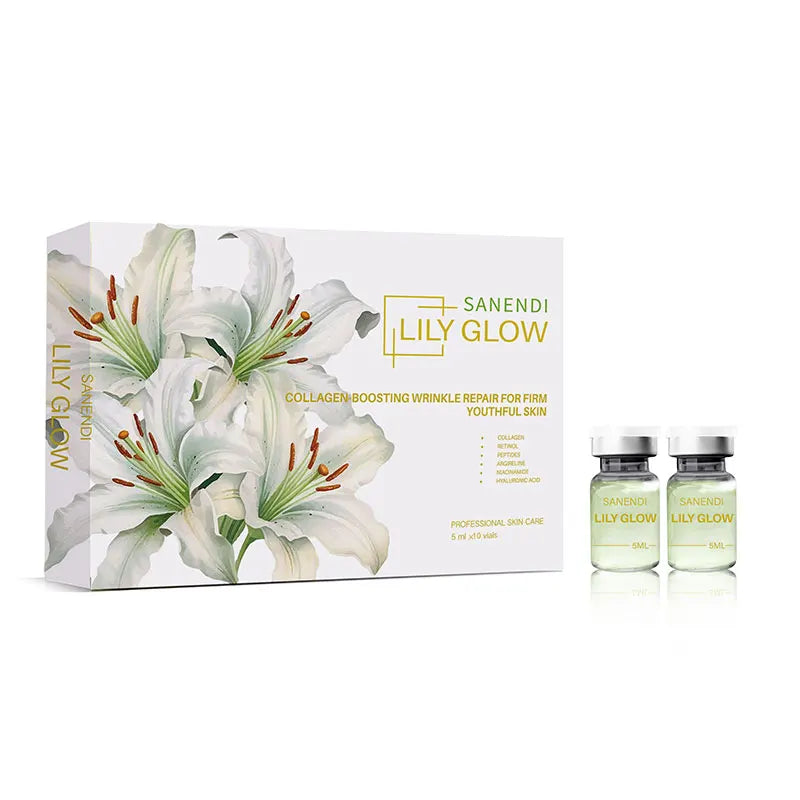 2025 ampola de colágeno líquido avançada 5ml ácido hialurônico infundido na pele niacinamida ilumina para brilho lily
