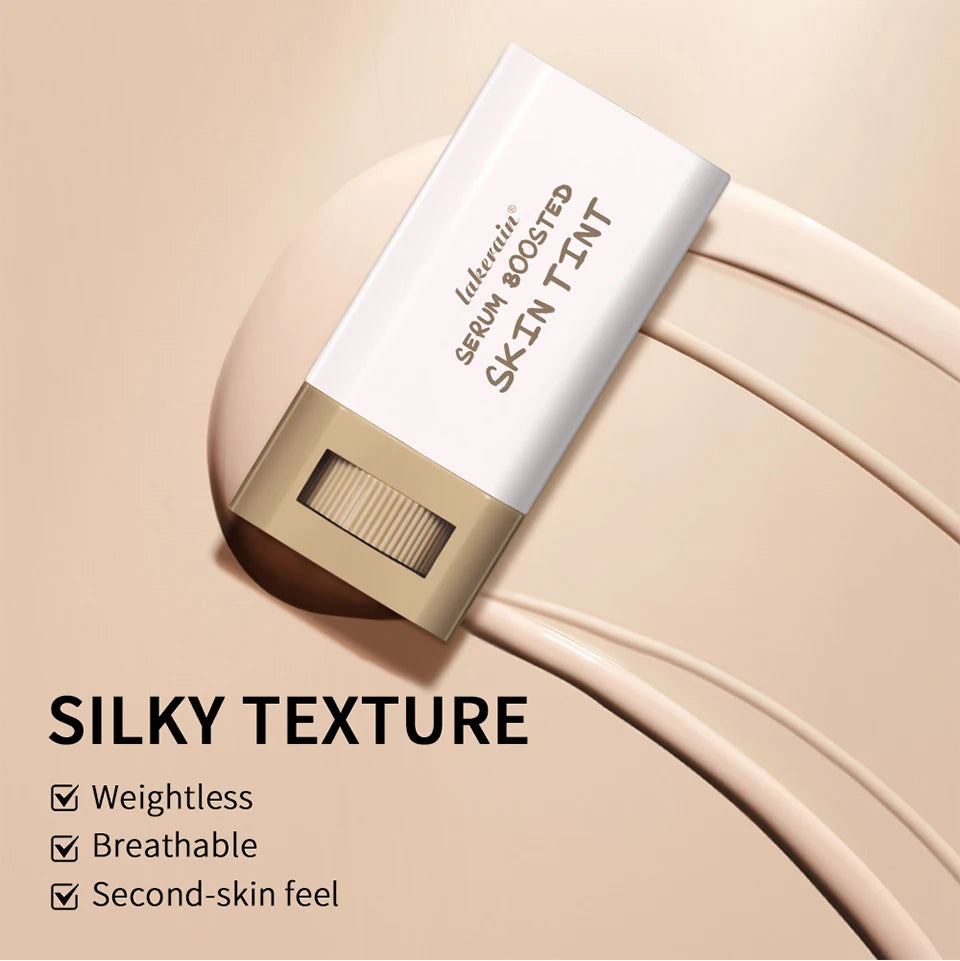 Borracha mágica fundação vara soro impulsionado matiz da pele fundação vara suave plumper altura cobertura viagem bronze fundação