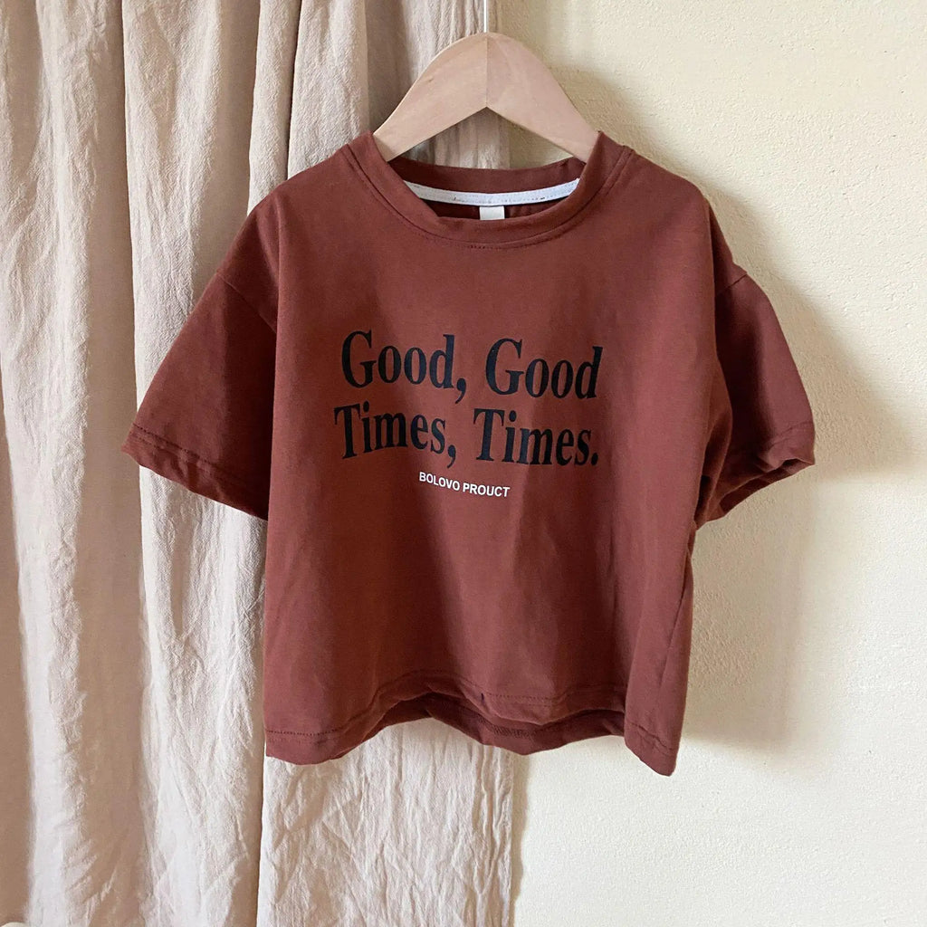 2025 verão moda solta menina crianças carta impressão camiseta menino bebê algodão manga curta camisetas criança casual topos roupas da criança