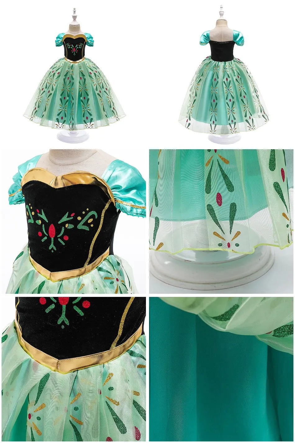 3 5 6 8 10 anos meninas elsa 2 traje crianças halloween cosplay vestido de princesa crianças festa de aniversário vestidos roupas acima