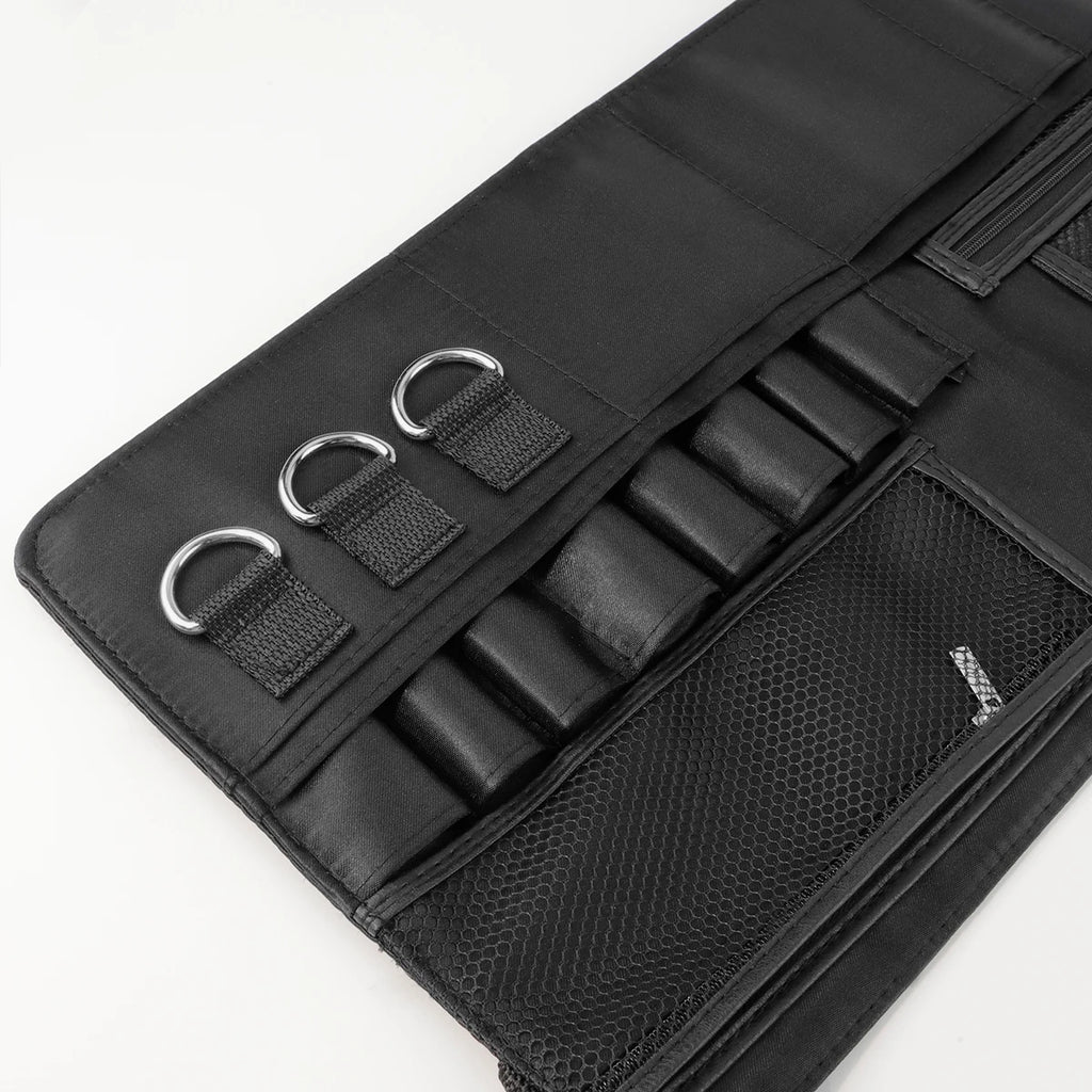 1 maquiador siga maquiagem pacote de cintura profissional drama tripulação carry-on maquiagem reparação escova saco de armazenamento