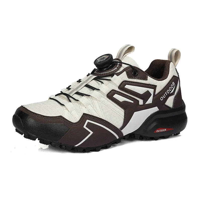 Sapatos esportivos casuais masculinos tamanho 40-47 girando rendas sapatos masculinos ao ar livre antiderrapante respirável confortável sapatos esportivos masculinos