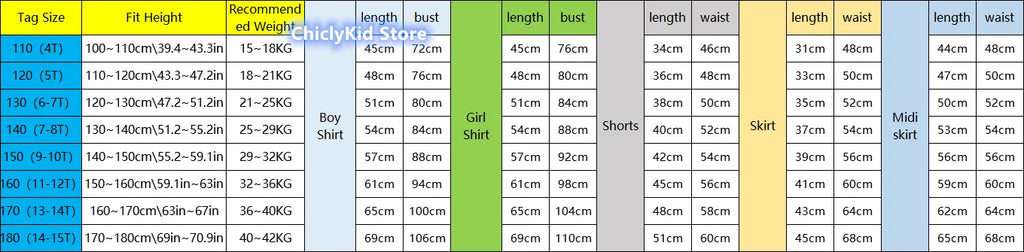 Meninas coreano japonês preppy listrado blusa saias meninos camisas shorts crianças conjuntos de roupas verão estudantes uniformes escolares