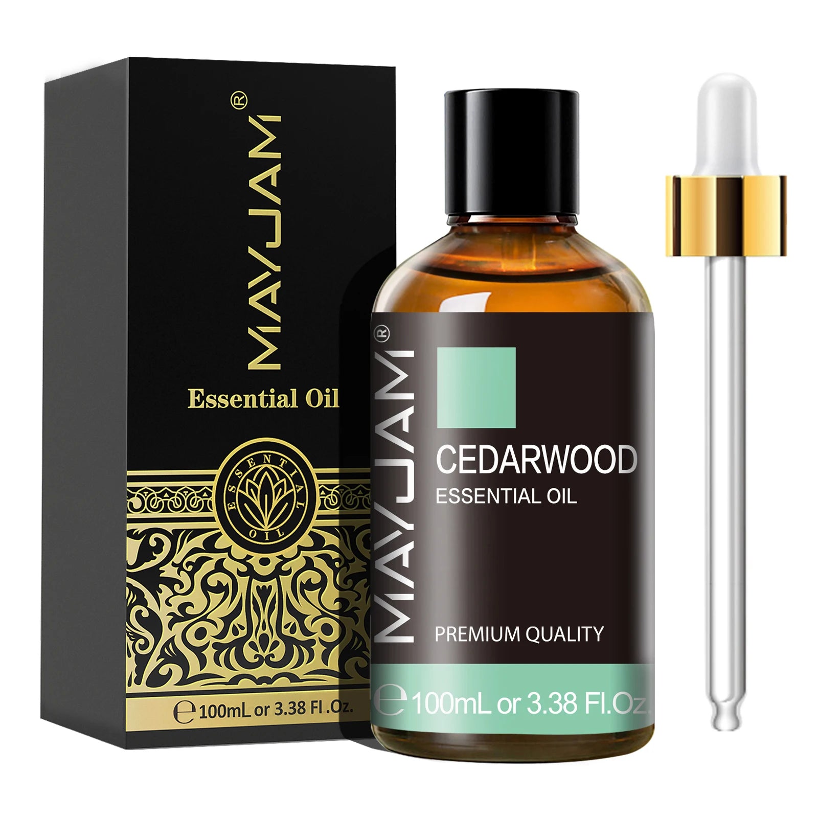 Óleo Essencial MAYJAM 100ml para Difusor Umidificador, Aroma de Baunilha, Lavanda, Bergamota, Sândalo e Agulhas de Pinheiro, Frete Grátis