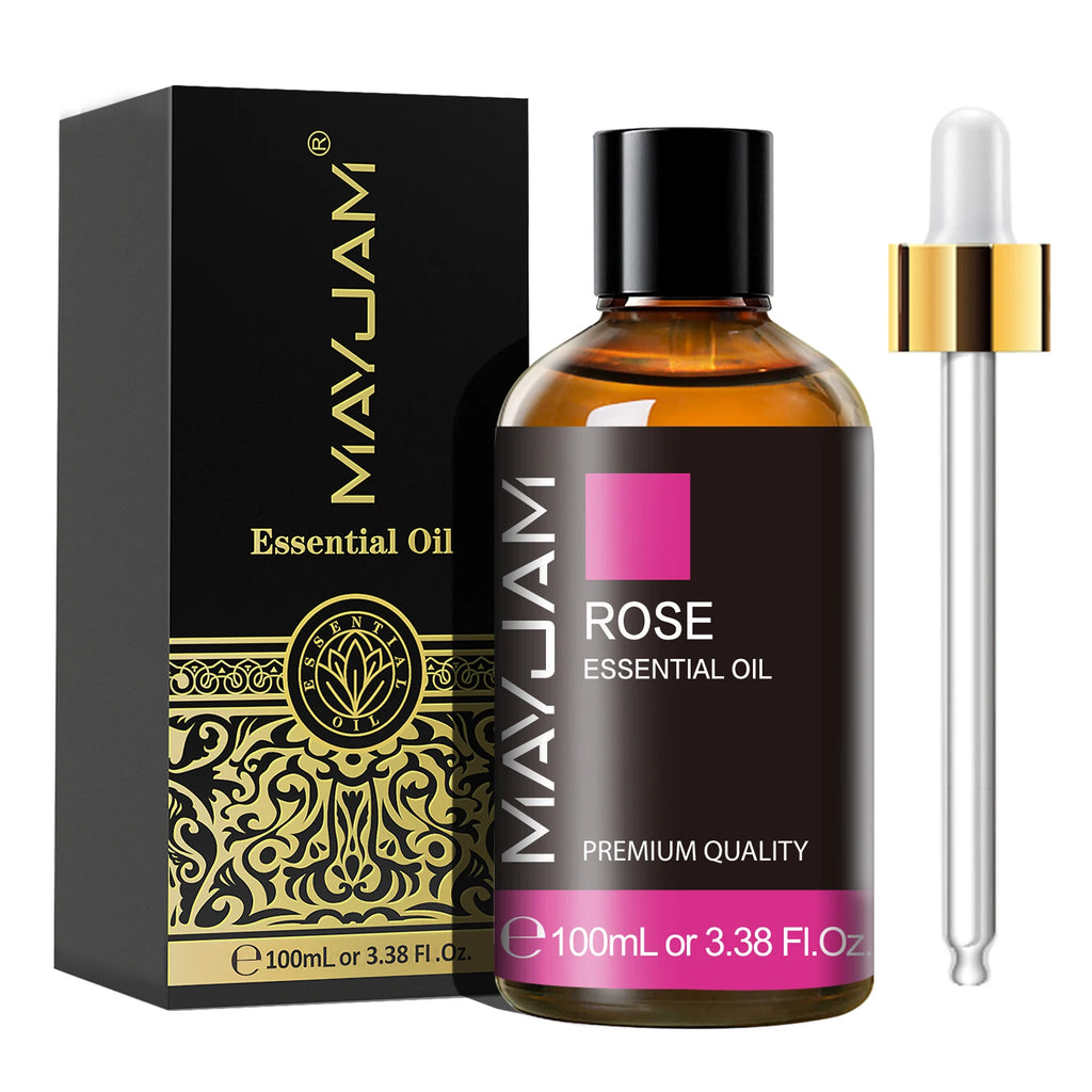 Mayjam 100ml óleos essenciais para umidificador difusor eucalipto lavanda jasmim hortelã-pimenta sândalo cedro óleo aromático