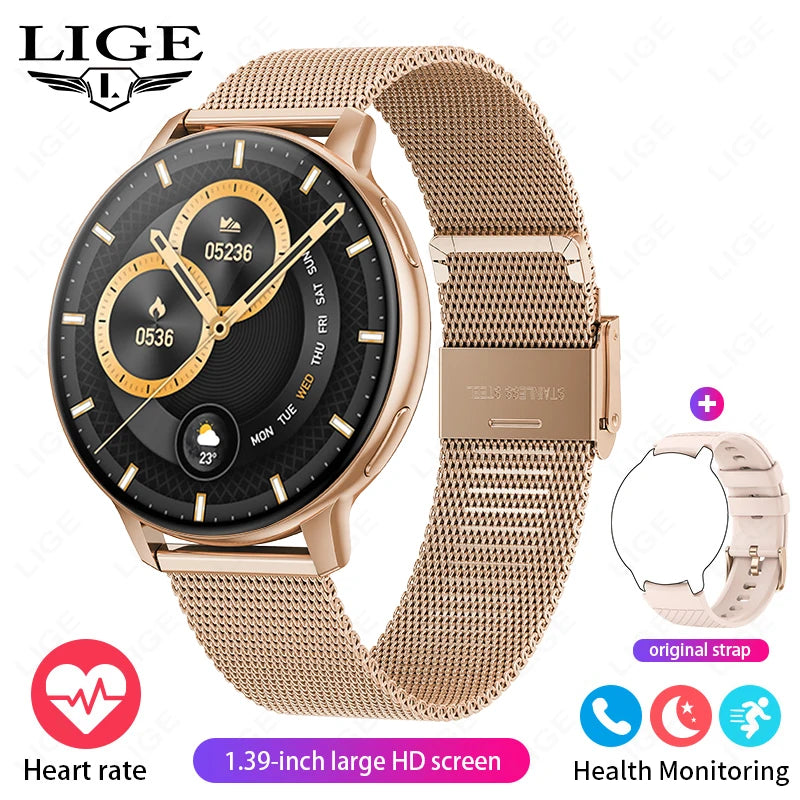 Foxbox relógio inteligente monitoramento de saúde esporte rastreador fitness bluetooth chamada à prova dwaterproof água das mulheres dos homens luxo smartwatch para ios android