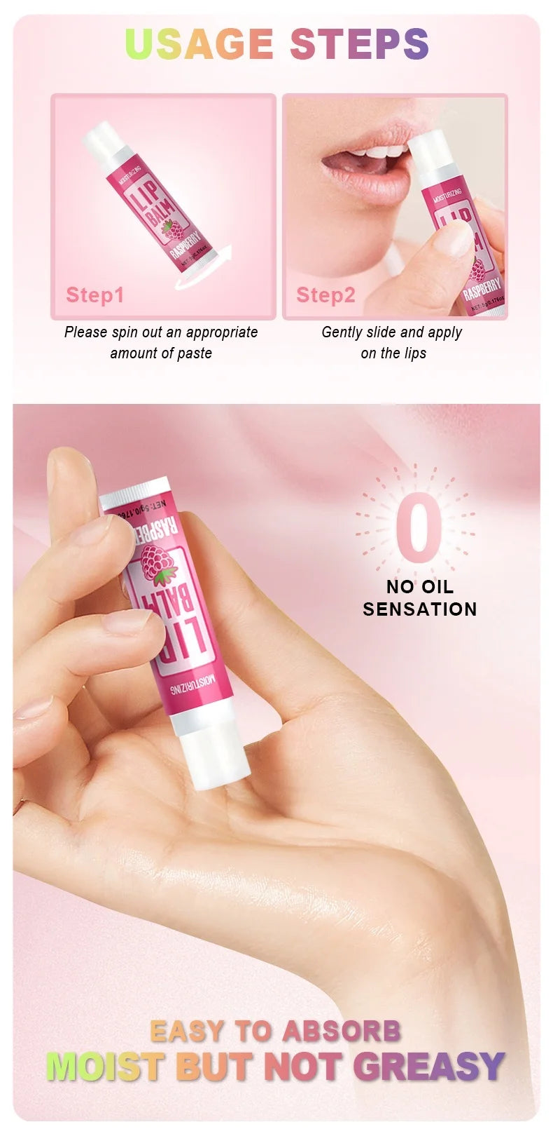 12 PCS/presente conjunto de bálsamo labial 5g Hidratação profunda e esfoliante hidratante de longa duração para criar lábios hidratados