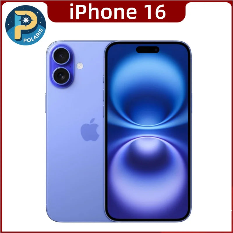 iPhone 16 original 128GB/256GB/512GB ROM 8GB RAM desbloqueado 5G celular iPhone16 pacote oficial parece novo