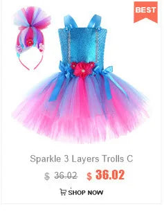 Trajes de veado de lantejoulas marrons para bebês meninas vestidos de princesa de natal crianças roupa de rena roupas de ano novo presente de natal