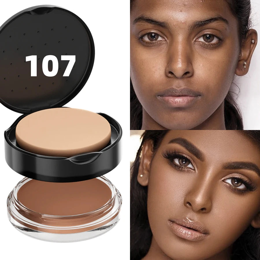 Base corretiva de alta cobertura, 9 cores, 1 peça, anti-círculo escuro, sardas, longa duração, à prova d'água, creme bb, base de maquiagem facial