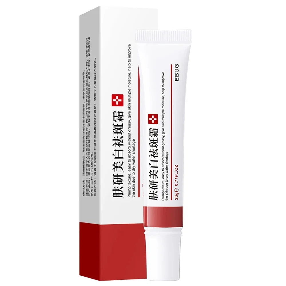 Poderoso creme de sardas para clarear o rosto, elimina manchas escuras do rosto, melasma, melanina, pigmentação, hidratar, creme de cuidados com a pele