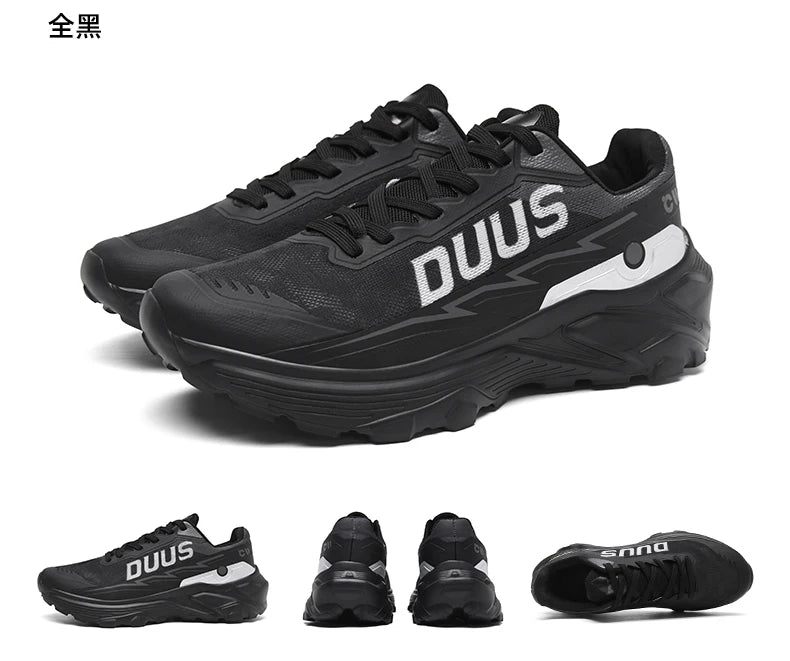 Tênis Casual Masculino 2026: Tênis de Corrida Ultraleve com Amortecimento, Calçado Esportivo Masculino Respirável com Sola Grossa e Malha para Corrida