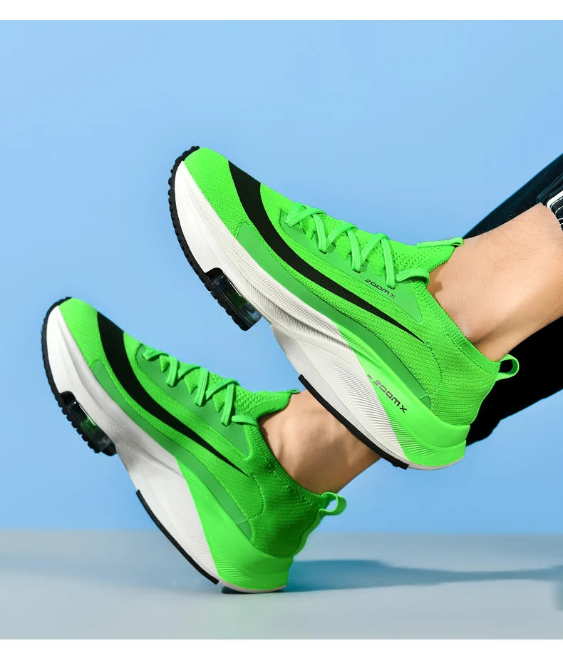 Novo 2025 profissional placa tênis de corrida maratona ultra leve esportes amortecedor sapatos masculinos e femininos