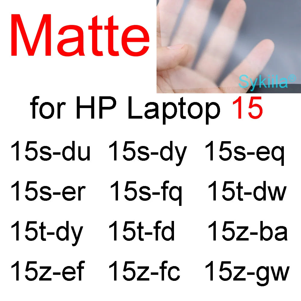 Protetor de tela para laptop HP 14 15 17 14- hc ee fq 14-ep 15-fd 15-fc 15-ef 15t cp 17-cn Essential Frosted Matte HD Skin Film
