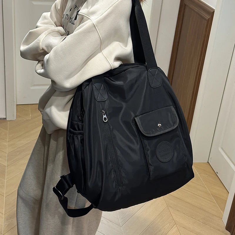 mochila femininas bolsa escolar bolsas femininas promoção Mochilas de moda multifuncionais de grandes dimensões para mulheres bolsa de ombro de separação seca e molhada de grande capacidade para viagens esportivas