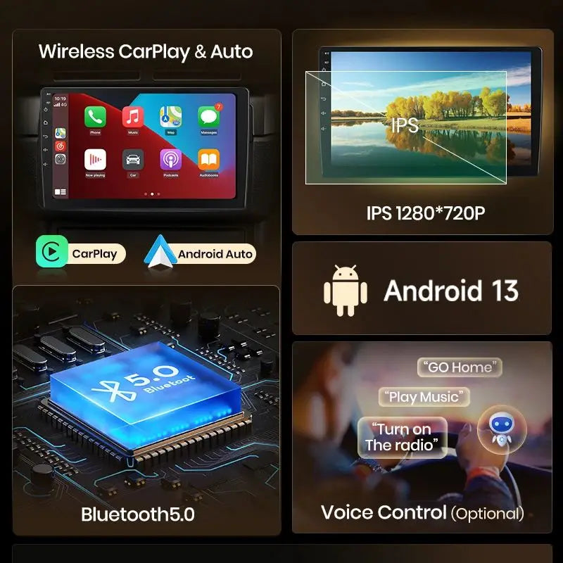 Junsun carplay android auto rádio do carro para mercedes benz classe c w203 c200 c320 c350 clk w209 2000-2005 multimídia inteligente 4g
