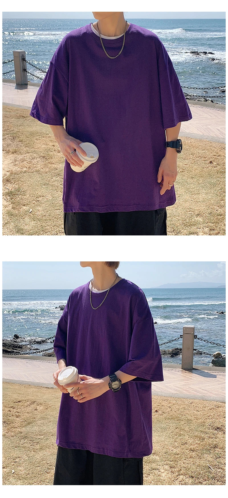 Camiseta de manga curta extragrande masculina, camiseta solta com decote em O, blusa de streetwear Hip Hop, camiseta de algodão, nova moda, verão, 5XL
