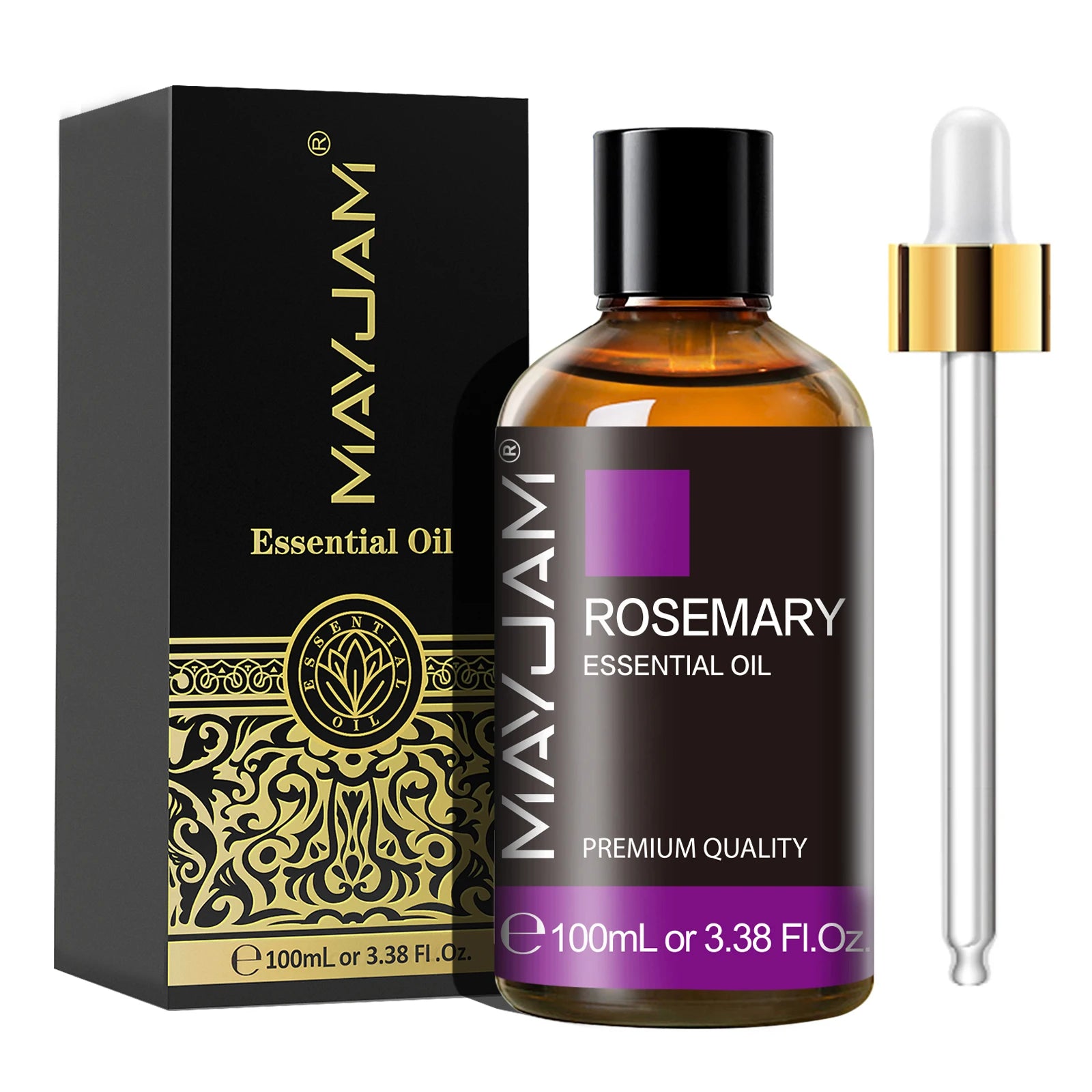 Óleo Essencial MAYJAM 100ml para Difusor Umidificador, Aroma de Baunilha, Lavanda, Bergamota, Sândalo e Agulhas de Pinheiro, Frete Grátis