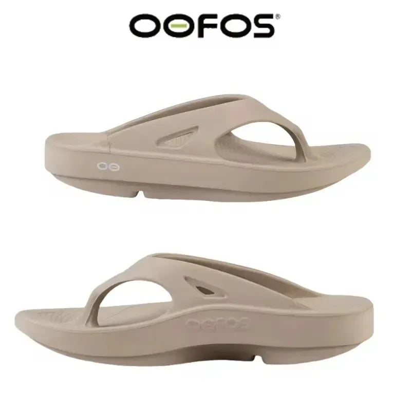 Oofos-sandálias originais para homens e mulheres, chinelos, fundo macio, interior, slides domésticos, sapatos de praia