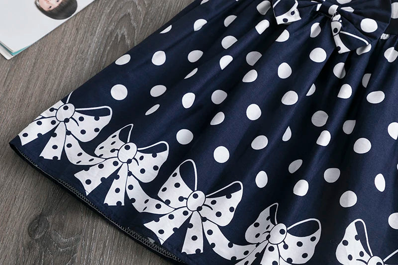 Baby Girls' Cotton Princess Party Dress, roupas de casamento infantil, moda infantil, verão, vestidos de aniversário, 2-10 anos