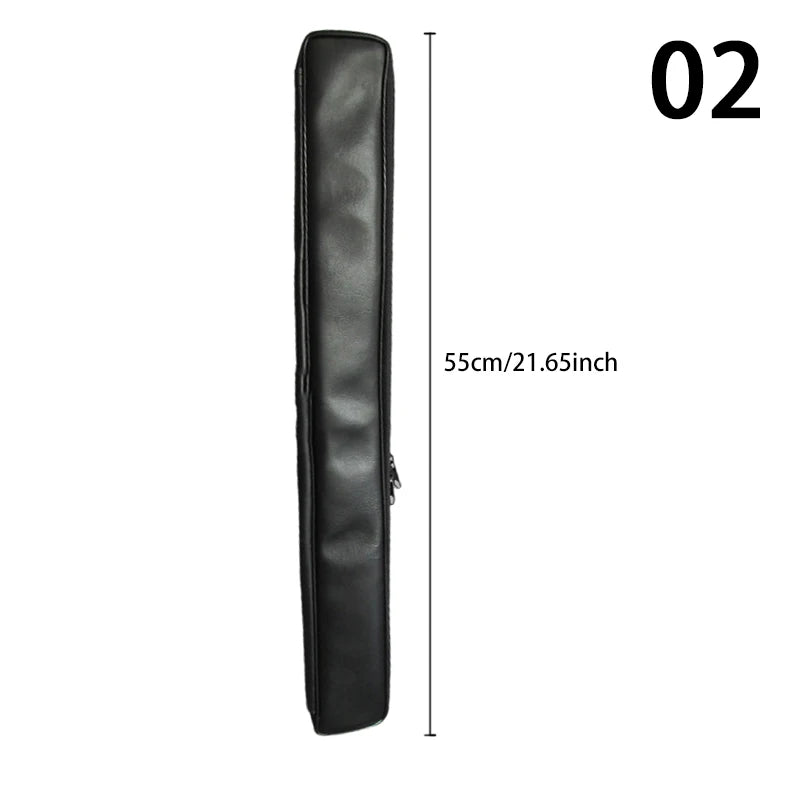 Saco de flauta portátil saco de armazenamento vertical universal engrossado couro à prova dwaterproof água caso de armazenamento saxofone instrumentos acessórios