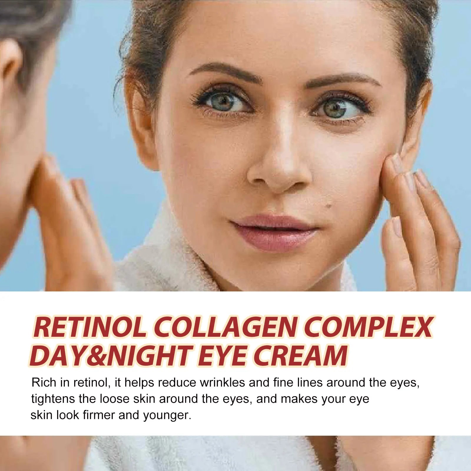 Eelhoe retinol olho vara 4g sob tratamento ocular círculo escuro redução de inchaço anti envelhecimento rolo linhas finas hidratante