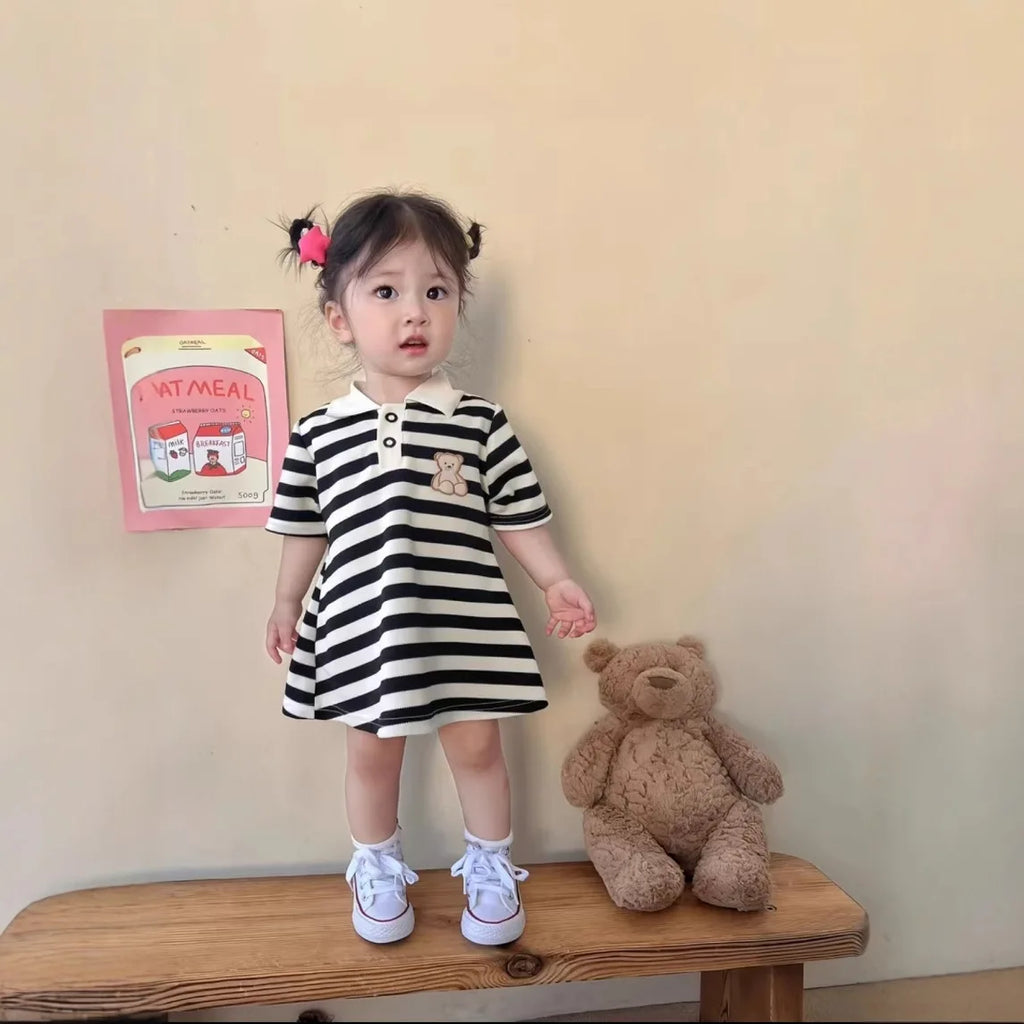 Novo Vestido Estilo Coreano 2026 para Crianças, Vestido de Verão Doce com Alças e Tule para Meninas