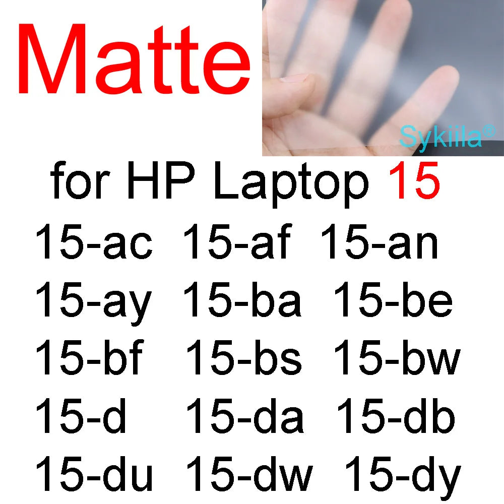 Protetor de tela para laptop HP 14 15 17 14- hc ee fq 14-ep 15-fd 15-fc 15-ef 15t cp 17-cn Essential Frosted Matte HD Skin Film