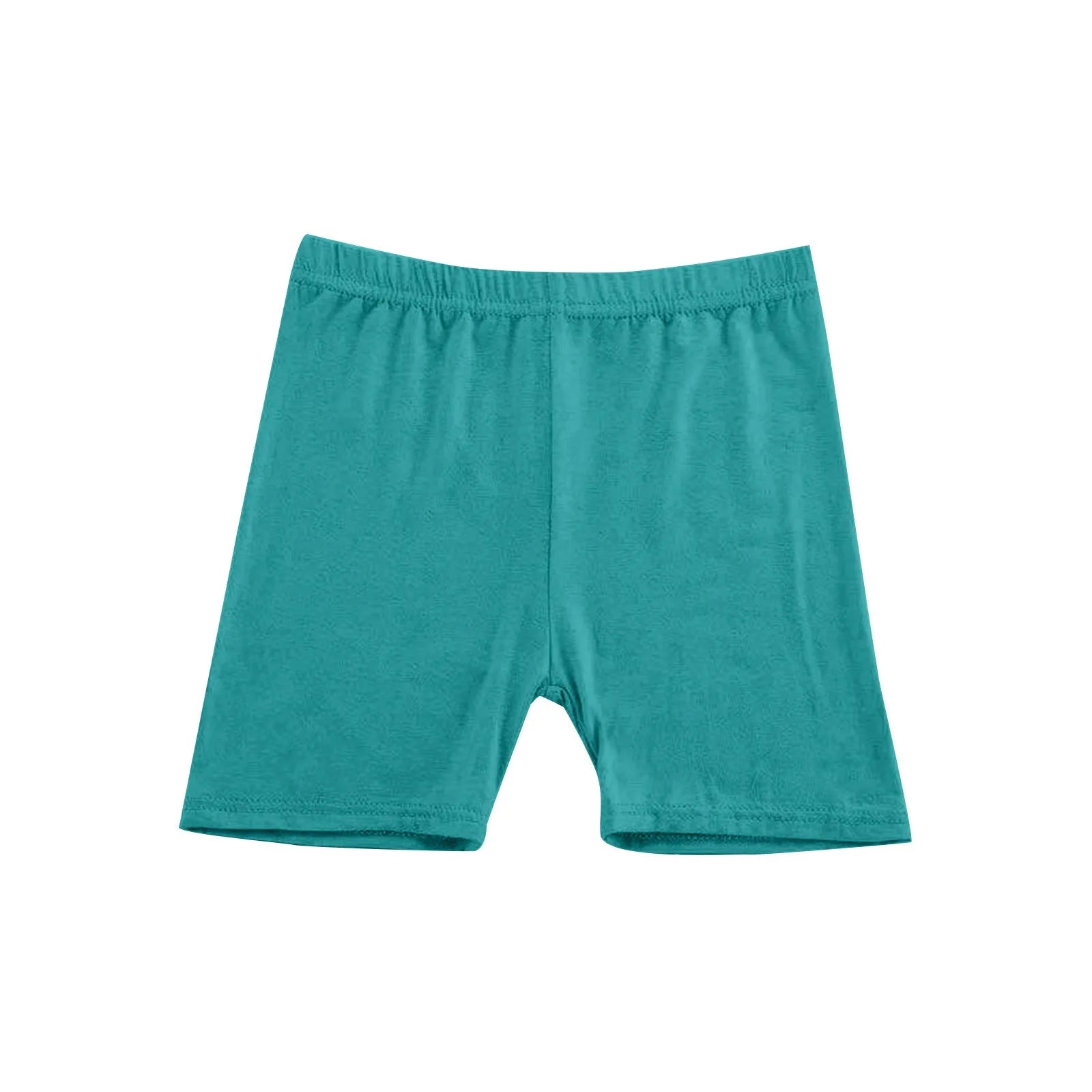 1pc doce cor meninas calças de segurança curtas crianças roupa interior leggings crianças verão bonito confortável shorts cuecas para 4-6y