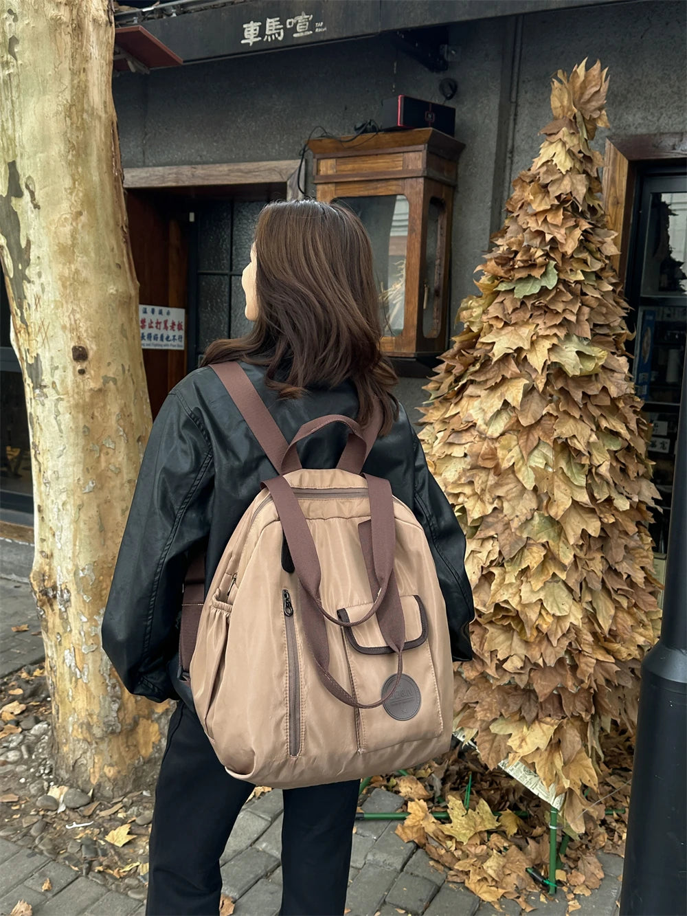 mochila femininas bolsa escolar bolsas femininas promoção Mochilas de moda multifuncionais de grandes dimensões para mulheres bolsa de ombro de separação seca e molhada de grande capacidade para viagens esportivas