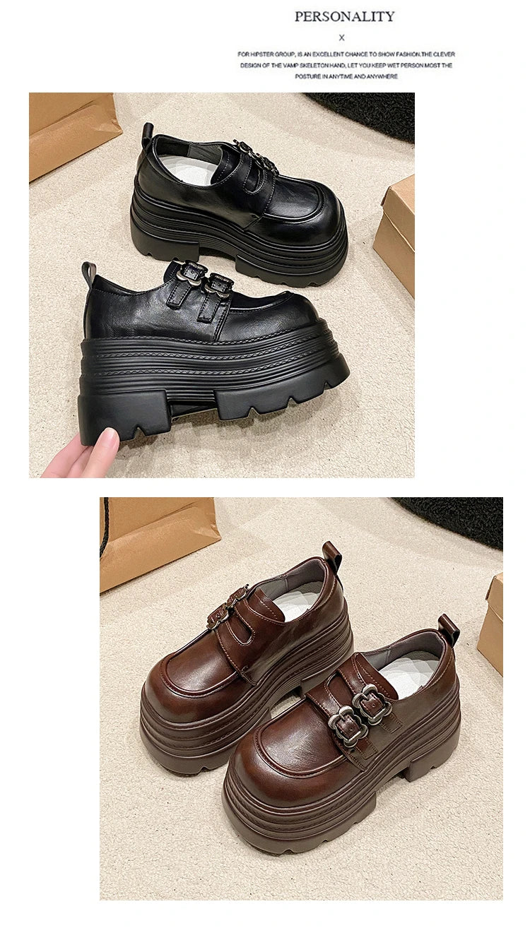 10cm plataforma feminina mocassins sapatos apartamentos casuais aconchegantes sapatos esportivos mulher 2024 tendência outono designer tênis andando mujer zapatos