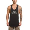 Marca roupas de ginástica dos homens musculação e fitness stringer tanque superior colete roupas esportivas undershirt treino muscular singlets