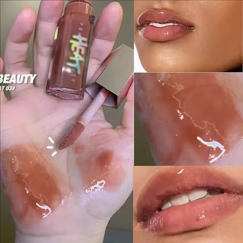 Brilho Labial Luxuoso Fenty Beauty com Efeito Água Fluente, Hidratante Duradouro, Cor de Alta Saturação e Brilho Intenso para Maquiagem