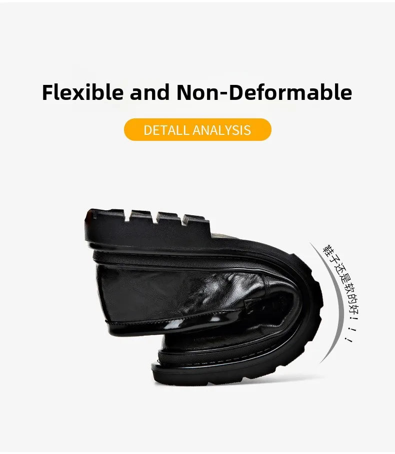 Mocassins Casuais Masculinos Slip-On: Sapatos de Couro Respiráveis e Modernos Estilo Coreano Versáteis para Primavera e Verão