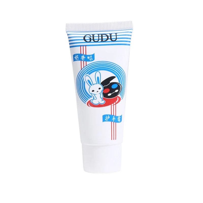 Creme para as mãos com sabor de coelho branco, novo creme para as mãos com fragrância mais vendida, hidratante duradouro, creme para as mãos rachadas para o inverno