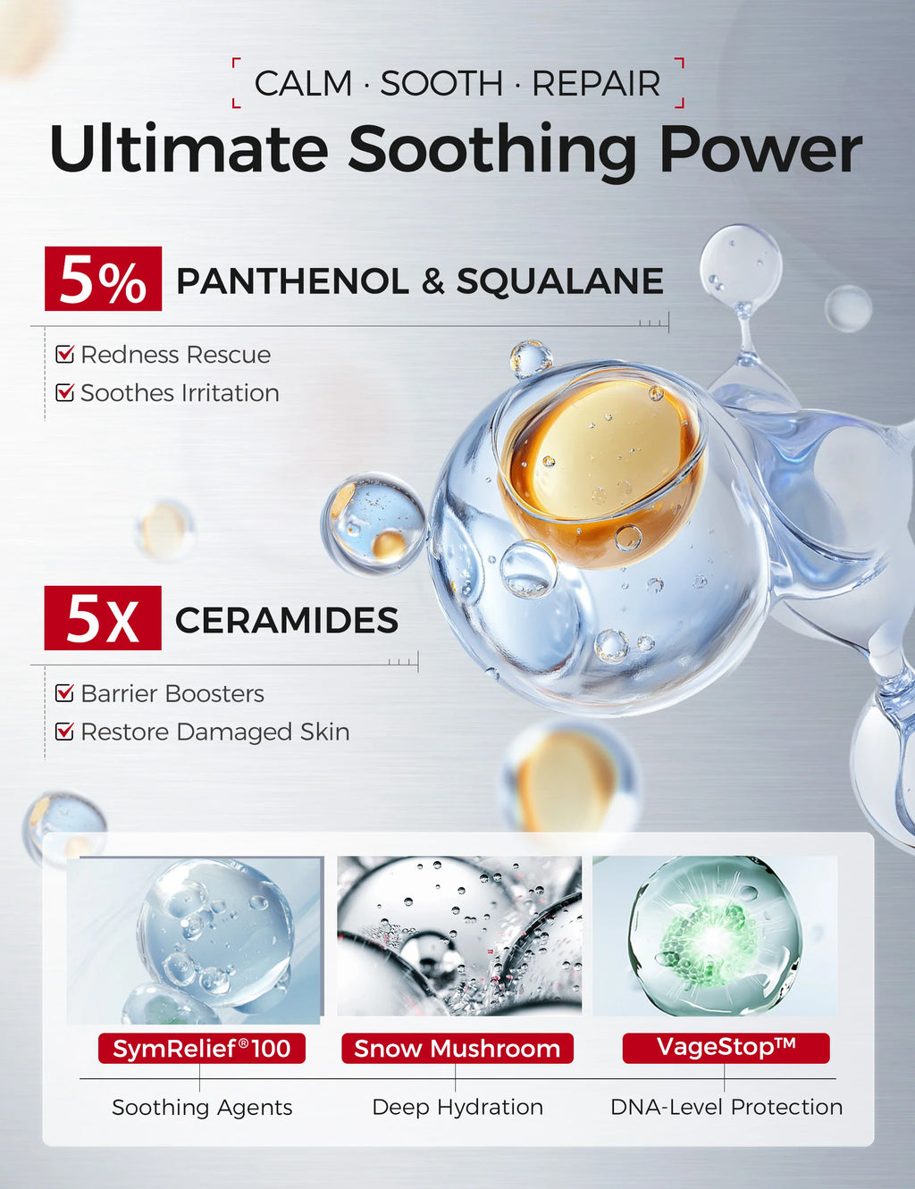 Conjunto de cuidados com a pele Tembusu Essence – Routina de 8 etapas com limpador de amino, máscara de argila, toner, soro de ácido salicílico, creme e tratamento para os olhos