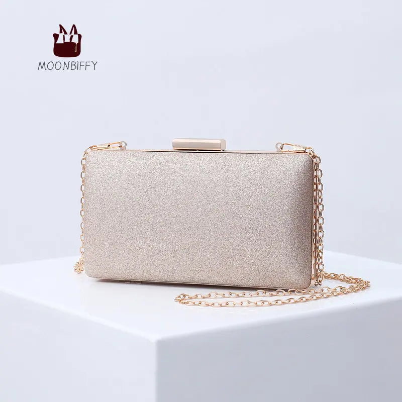 Lantejoula cristal dia embreagem para senhoras, bolsa de noite feminina, bolsa de casamento, banquete de festa, preto ouro prata, novo