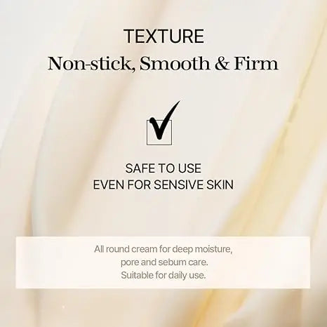Mixsoon Creme de Feijão - Creme Facial de Hidratação Intensiva para Pele Suave, Nutritu, Cuidados com os Poros e Sebo - Cuidados com a Pele Coreanos para Vidro