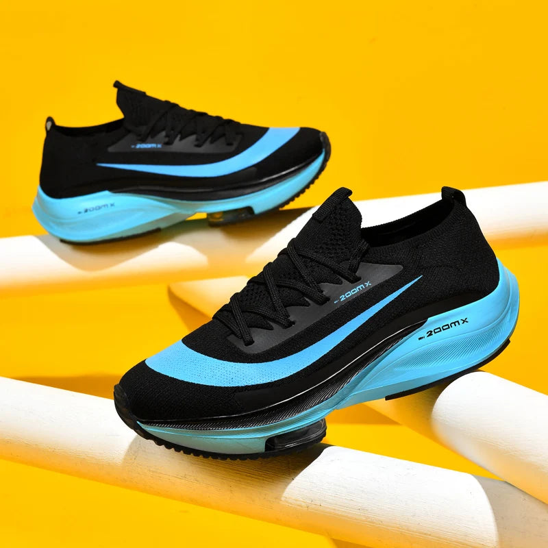 Novo 2025 profissional placa tênis de corrida maratona ultra leve esportes amortecedor sapatos masculinos e femininos