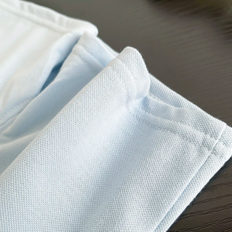 Novo Conjunto de Roupas de Verão para Bebês, Camiseta Polo de Cor Sólida e Shorts para Meninos, 2 Peças/Conjuntos, Roupas Infantis para 1-5 anos
