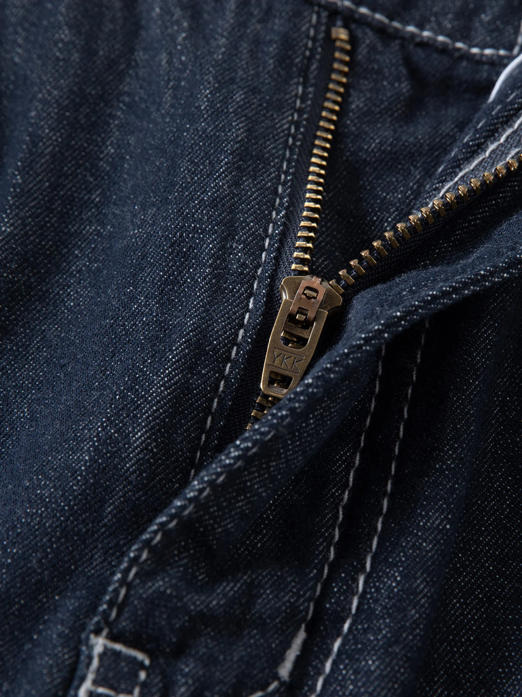 DUSHU 2026 Calça Jeans Feminina de Cintura Alta com Costura Contrastante e Perna Reta - Calça Casual para Uso Diário e Deslocamento