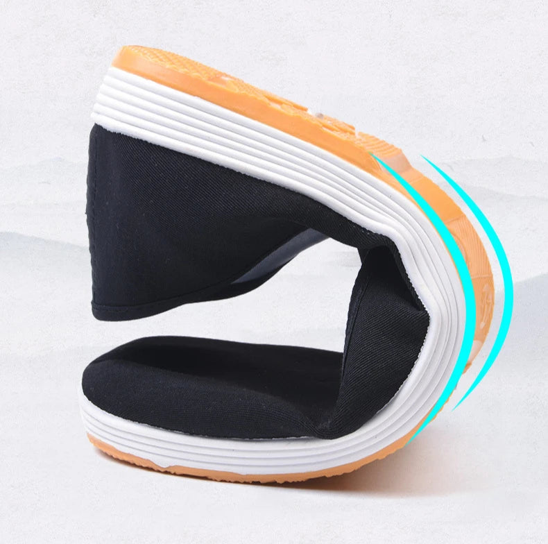 Clássico masculino algodão pano sapatos tradicional chinês tai-chi tênis de treinamento de arte marcial respirável wearable calçado esportivo