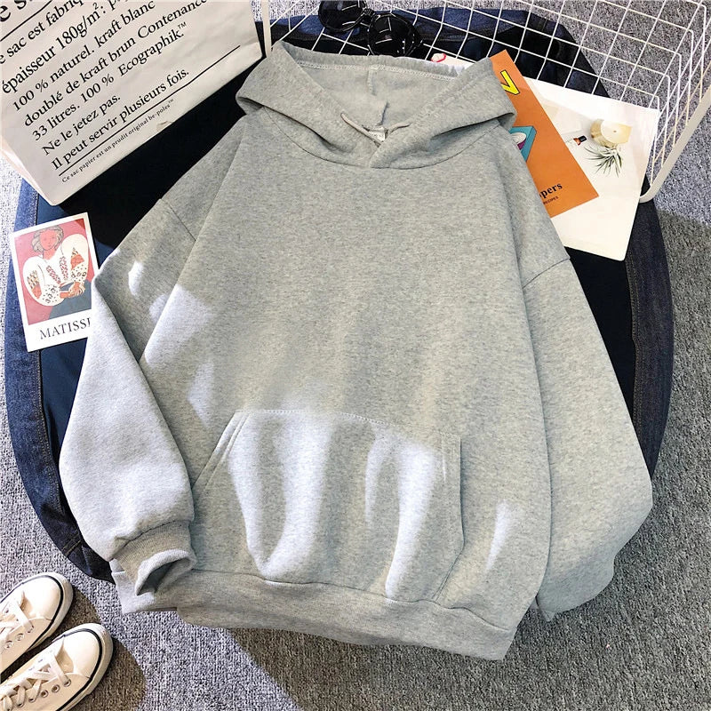 2025 branco hoodies das mulheres dos homens outono manga longa pulôver topos casual bolso hoodies unisex exterior solto esporte wear