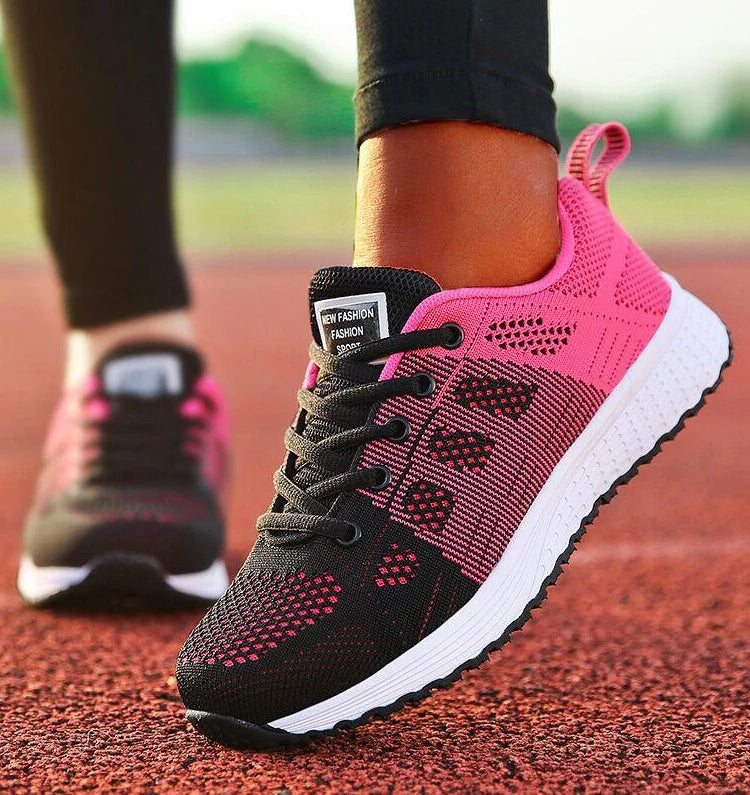 Tênis Esportivos Femininos da Moda para Academia, Tênis de Primavera com Cores Mistas, Sapatilhas Casuais Femininas, Tênis de Treino, Tenis Mujer